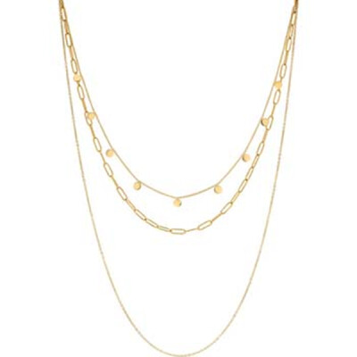 Collier BARBARA – Trio Solaire & Cascade de Pampilles