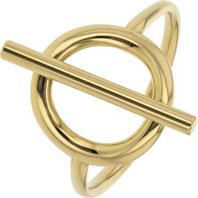 Bague LOU – Design Minimaliste & Fermoir T