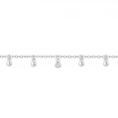 Bracelet La Garçonne en argent et diamant