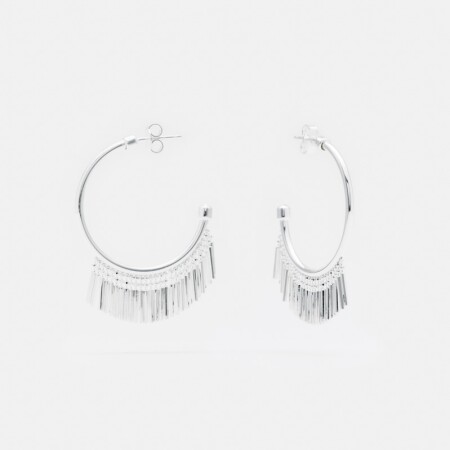 Boucles d'oreilles en argent