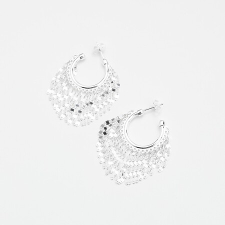 Boucles d'oreilles en argent