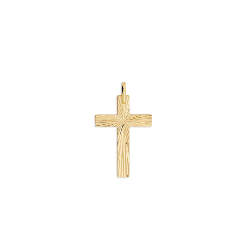 Pendentif Croix en or jaune