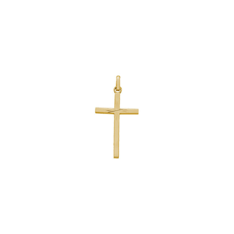 Pendentif Croix en or jaune