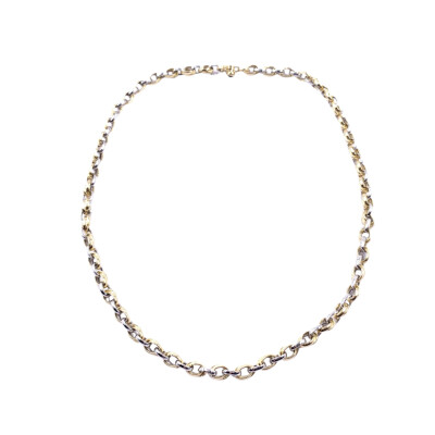 Collier en or jaune et or blanc