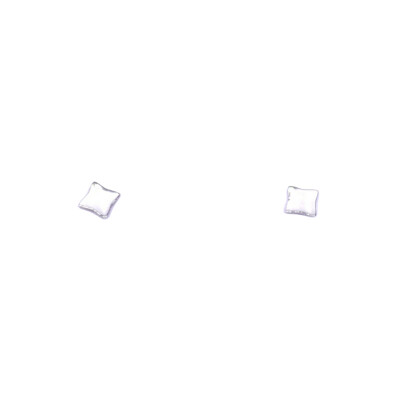 Boucles d'oreilles en or blanc