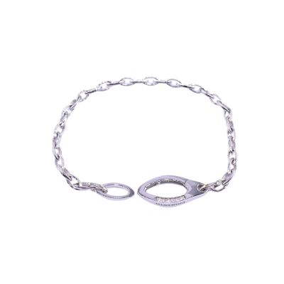 Bracelet en or blanc et diamants