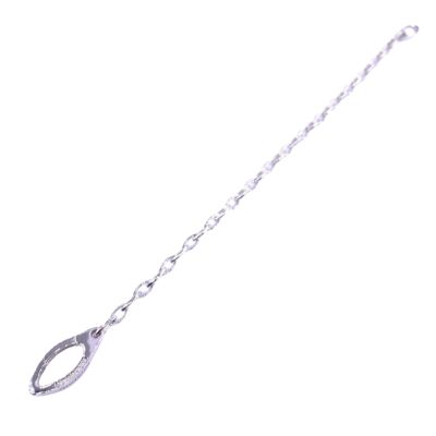 Bracelet en or blanc et diamants