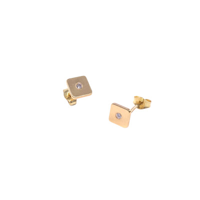 Boucles d'oreilles en or jaune
