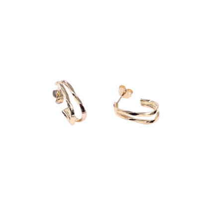 Boucles d'oreilles en or jaune