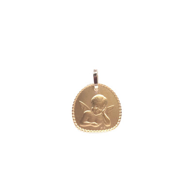 Médaille ange en or jaune