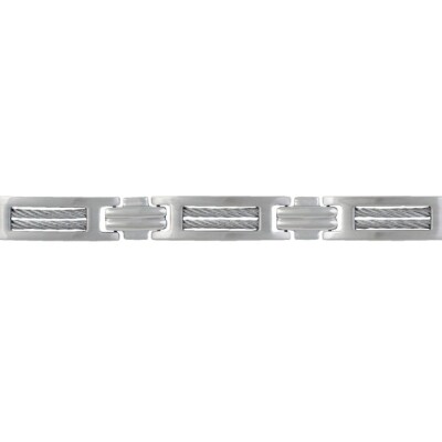 Bracelet en acier et câble