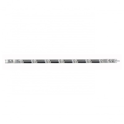 Bracelet en acier, insert carbone et câble