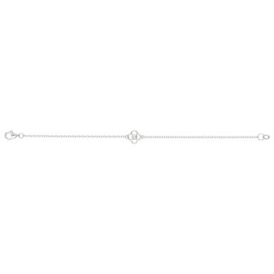 Bracelet La Garçonne en argent et diamant