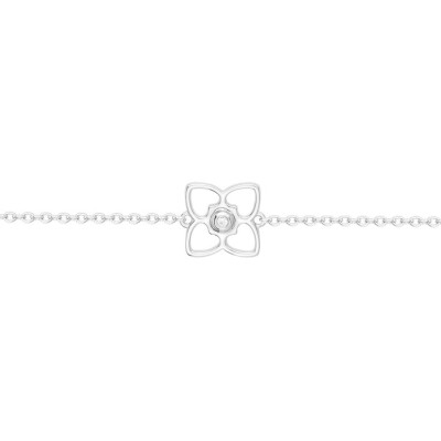 Bracelet La Garçonne en argent et diamant