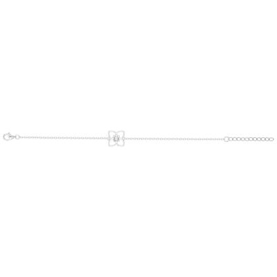 Bracelet La Garçonne en argent et diamant