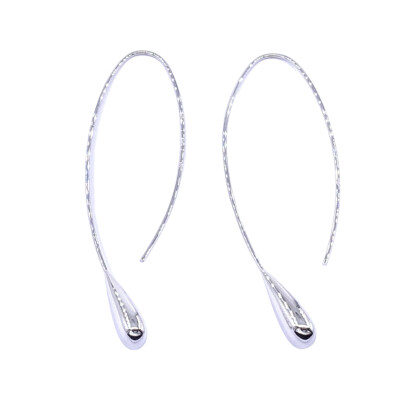 Boucles d'oreilles en or blanc
