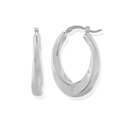 Boucles d'oreilles Charles Garnier en argent
