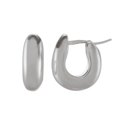 Boucles d'oreilles Charles Garnier en argent