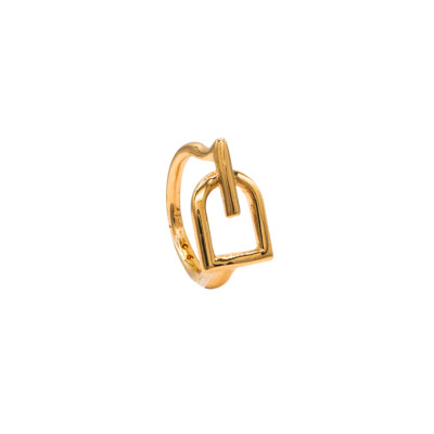 Bague en plaqué or