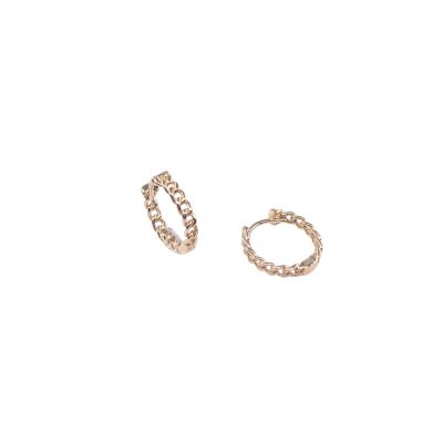 Créoles en or jaune, diamètre extérieure 13mm