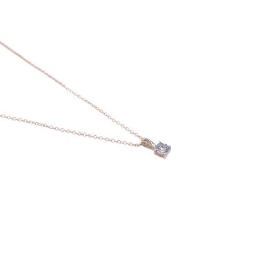 Collier en or jaune et diamant