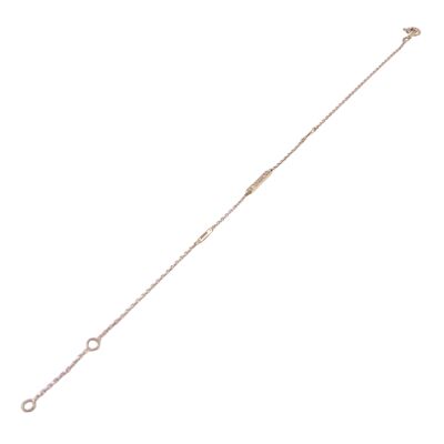 Bracelet en or jaune et diamants