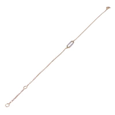 Bracelet en or jaune et diamants