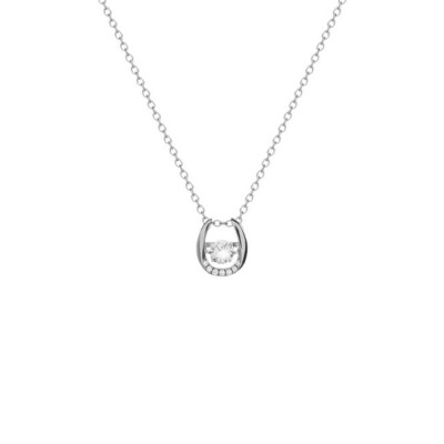 Collier en argent et oxydes de zirconium
