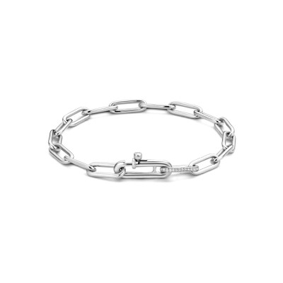 Bracelet Ti Sento en argent et oxyde de zirconium