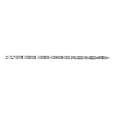 Bracelet en acier et carbone