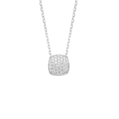 Collier en argent et oxydes de zirconium