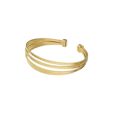 Bracelet Etrusca en métal doré à l'or fin 18 carats