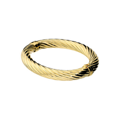 Bracelet Etrusca en métal doré à l'or fin 18 carats