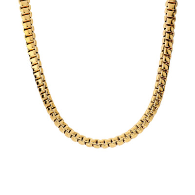 Collier Bronzallure en métal doré à l'or fin 18 carats