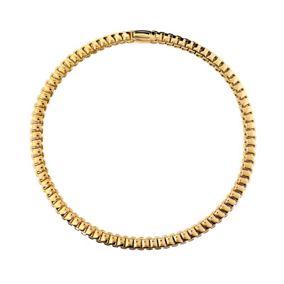 Collier Bronzallure en métal doré à l'or fin 18 carats