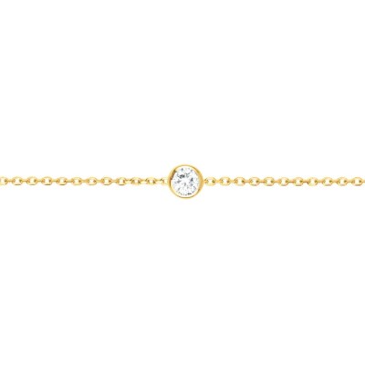 Bracelet en vermeil et oxyde de zirconium