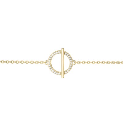 Bracelet en vermeil et oxyde de zirconium