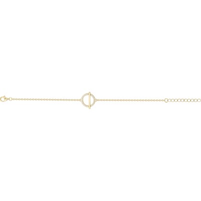 Bracelet en vermeil et oxyde de zirconium