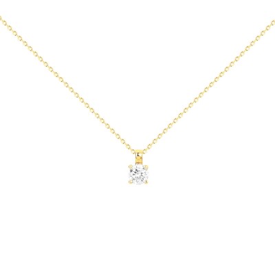 Collier en vermeil et oxyde de zirconium