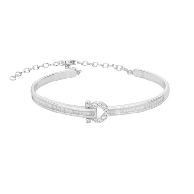 Bracelet en argent et oxyde de zirconium