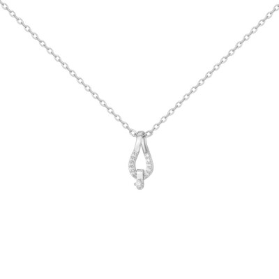 Collier en argent et oxyde de zirconium