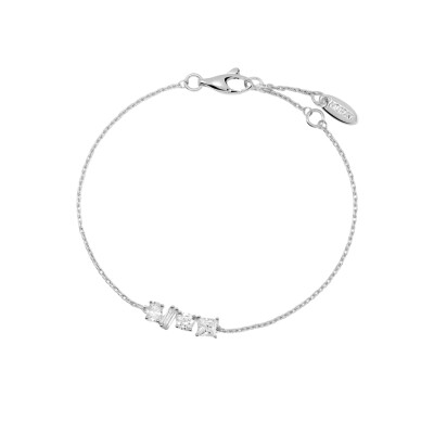 Bracelet en argent et oxyde de zirconium