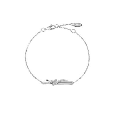 Bracelet en argent et oxyde de zirconium