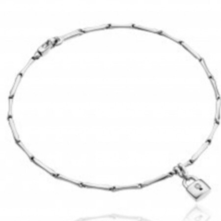 BRACELET OR BLANC BAMBOO CHIMENTO