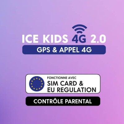 ICE kids 4G 2.0 - Blue - 1.78 AMOLED - 40mm