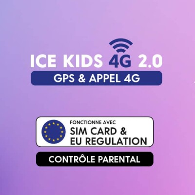 ICE kids 4G 2.0 - Pink - 1.78 AMOLED - 40mm