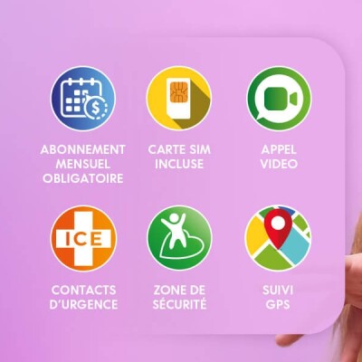 ICE kids 4G 2.0 - Pink - 1.78 AMOLED - 40mm