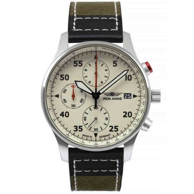 Montre Iron Annie F13 Automatique Tempelhof Cadran beige