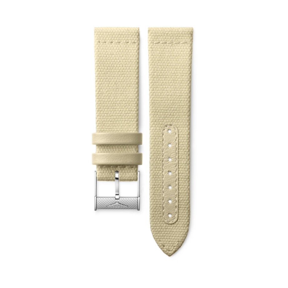 Bracelet de montre Longines Nylon synthétique beige mat