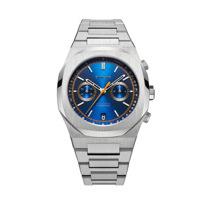 Montre D1 Milano Cronografo Royal Blue Octogonale 41.5mm